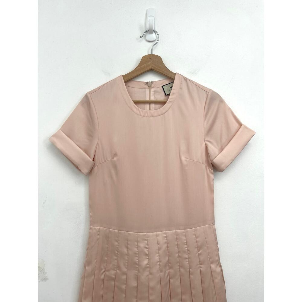 Tuckernuck Ballet Pleated Liza Dress Light Pink Spring Feminine Preppy Party XXS - Picture 4 of 14